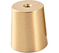 Furniture Leg caps, Brass Foot Covers, Universal Round for Chairs, Sofas and Beds, Tapered Back Cover, Straight-Through Design(38 * 60mm)