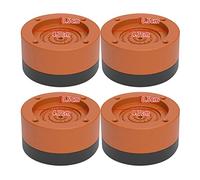 Furniture Leg Risers - Round Resin Fiber Plastic Pads for Sofa Desk Bed & TV Stand - Height Increase for Coffee Table - Brown - 3.5 cm Replacement Legs