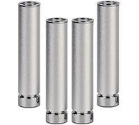 Furniture Legs Sofa Legs Adjustable Metal Furniture Legs,4 Pack Aluminum Alloy Table Legs Furniture Feet,Round Replacement Legs Couch Legs Sofa Desk Legs Bed Cabinets Risers (Size : 8cm/3.1