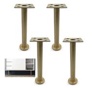 Furniture Legs Sofa Legs Coffee Table Legs Replacement Legsfor Closet Sofa Coffee Table Tv Cabinet Kitchen Shelf Including Floor Protector