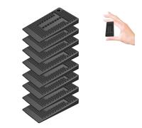 Furniture Level Pad Washing Machine Refrigerator Leveling Shims Table Foot Pad Adjustable Sofa Wardrobe Moisture-Proof Balance Pad Chair Shims、table Leg Leveler, Stackable (Black,8 PACKS)