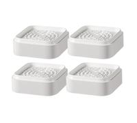 Furniture Lifts Risers - Stackable Riser Set 4 Pack, Square durablee Lifting Blocks, Non-Slip Heavy-Duty Design, Adjustable Height Support | Washing Machine, Sofa, Couch, Refrigerator, Table, Desk