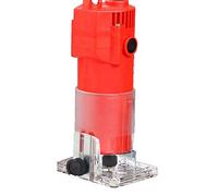 Furniture Manufacturing, Cutting Palmming Tool for Wood Processing, Pattern Processing Activities DIY, Wood Carving Machine, 1/4 800W Router Tool,Electric Hand Trimmer,Chisel Tool