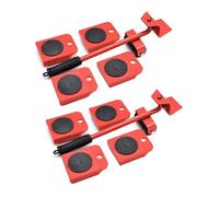 Furniture Movers Tool Set Designs for Easy Use on Hardwood Floor and Carpets for Home Office and Appliance Moving Metal Furniture Wheel