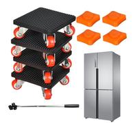 Furniture Movers with Wheels - 1100 Lbs Appliance for Rollers Set | 360° Rotating with Strong Load Capacity, Smooth Moving, Easy Lifting, Perfect for Sofa, Mattress, Piano