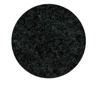 Furniture Pads 18pcs Circle Self Adhesive Felt Pads Ø 25mm (Black)