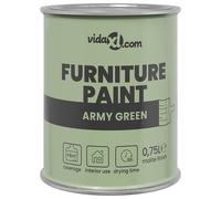 vidaXL Furniture Paint Green 0.75 L Wall Print