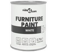 Furniture Paint Wall Print Indoor Water-Based Odorless Quick Drying Low vidaXL
