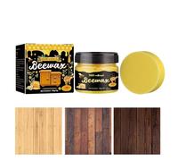 Furniture Polish Restorer | 80g Cleaning Wax | Wood Cleaner with Sponge,for Home Living Room Kitchen Apartment Cabinet Door Table