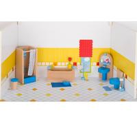 Furniture Ror Flexible Puppets Bathroom 17 Pieces Goki Multi 1 Pack