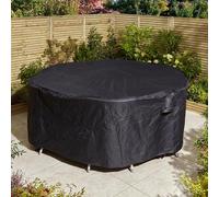 Rowlinson 250 x 93cm Round Furniture Cover - Black