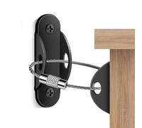 Furniture Safety Cutouts: 30CM Anchors, Heavy Duty Metal Vanity Anti-tip, Adjustable Wall Mounting Brackets, Secure | Connector To Protect The N
