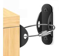 Furniture Safety Straps - Fall Furniture Bracket Tie, Tip Over Prevention Locking Band | Adjustable Wall Reporter Kit, Baby Safety Wall Link, Dresser Fixing Strap, Pet Proof Stabilizer For Home Safety