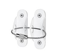Furniture Safety Straps - Heavy Duty Dresser Anti Tip Wall Straps | Furniture Safety Bracket Wall Connector for Furniture Stability | Protect Kid Pet from Falling Furniture for Kids Safety