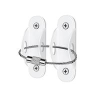Furniture Safety Wall Bracket - Anti Tip Strap for Child and Pet Protection, Heavy Duty Wall Connector for Cabinets Dressers Shelves, Prevent Accidents from TippingFurniture, Reliable Home Sa