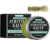 Furniture Salve for Leather, Ultimate Leather Wax, Interiors Restoration Cream, Polish and Upholstery Conditioner, Deeply Nourishes & Protects Seats to Automotive, Furniture Interiors