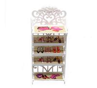 Furniture Shoe Rack Shoe Cabinet Miniature Playhouse Scene Layout Girls Favor Bjds Dolls Accessories People Multicultural