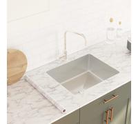 Furniture Sticker Marble White PVC 90x500cm Self-Adhesive 2pcs+Scrapers 0.15mm+