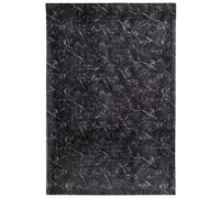 vidaXL Furniture Sticker Self-Adhesive Marble Black 90x500 cm PVC