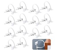 Furniture Straps, 14pcs Baby Proofing Anti-Tip Furniture Anchor Straps Set, Furniture Wall Fixing Straps, Falling Furniture Prevention Device for Child Safety Pet Protecting(White)
