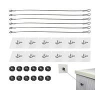 Furniture Straps No-Drill Safety Secure Tie Rope