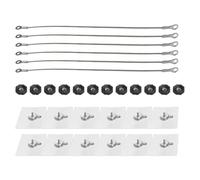 Furniture Straps - No-Drill Safety Tie Rope, Anti Tip Wall Secure Cabinet, Wardrobe To Wall Protect And Pet From Falling Furniture, Adjustable Child Safety Straps | For Kids Proofing