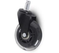 Furniture Swivel Castor,Heavy Duty Castor Wheels,Furniture Wheels for Moving,3 Inch Office Chair Caster Wheels Swivel Caster Wheels Soft Mute Safe Rollers Furniture Hardware BC-L (Color : Un Ca
