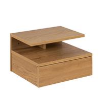 Furniture To Go Ashlan Bedside Table With 1 Drawer In Oak
