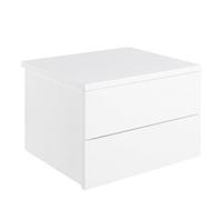 Furniture To Go Avignon Bedside Table With 2 Drawers In Black