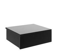 Furniture To Go Avignon Bedside Table With 2 Drawers In Black
