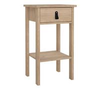 Barcelona Bedside Table with 1 Drawers in Jackson Hickory Oak Furniture To Go Light Oak One Size