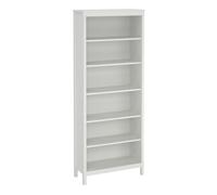 Furniture To Go Barcelona Bookcase in White - White - Wood - 1