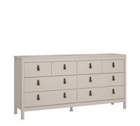 Furniture To Go Barcelona Double Dresser 4+4 Drawers In Cashmere