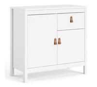Furniture To Go Barcelona Sideboard 2 doors + 1 drawer in White - White - 82.1 - 1