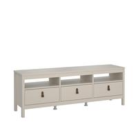 Furniture To Go Barcelona TV Unit 3 Drawers in Cashmere - 1