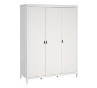 Barcelona Wardrobe With 3 Doors, White