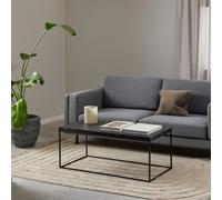 Barossa Coffee Table with Black Marble Effect, none