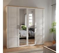Furniture To Go Bohol 4 Doors 2 Mirrors Wardrobe - White