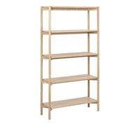 Furniture To Go Braidwood Bookcase with 4 Shelves in White - 1 - White - Wood
