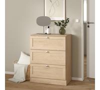 Furniture To Go Brande 3 Drawers Chest - Natural