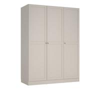 Furniture To Go Brande Wardrobe With 3 Frame Doors In Cashmere