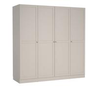 Furniture To Go Brande Wardrobe With 4 Frame Doors In Cashmere