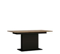 Furniture To Go Brolo Extending Dining Table In Walnut And Black