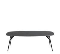 Furniture To Go Caracas Coffee Table in Black - 1 - Ceramic Black - Black
