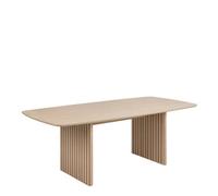 Furniture To Go Christo Dining Table In White Pigmented Oak 220X75Cm