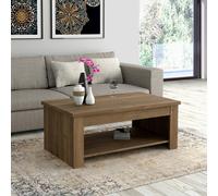 Furniture To Go Corona Rising Coffee Table in Tabak Oak - Tabak Oak - Brown - 65