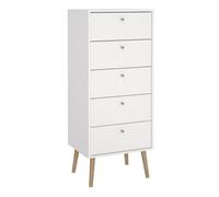 Furniture To Go Cumbria Narrow Chest With 5 Drawers