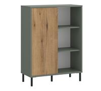 Darwin Sideboard 1 Door in Green/Oak