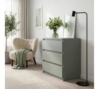 Furniture To Go Edmore 3 Drawer Chest In Sage Green