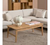 Furniture To Go Essex Rectangular Coffee Table - 1 - Oak - Brown